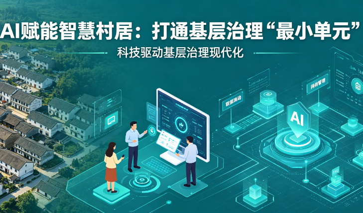 AI赋能智慧村居：打通基层治理“最小单元”
